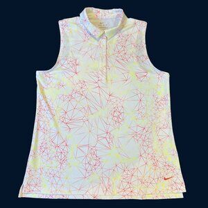 Nike DRI-FIT Large Sleeveless Polo Shirt